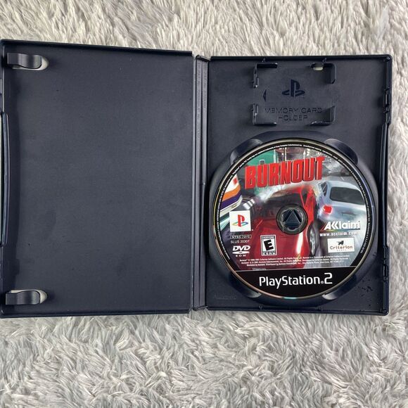 Burnout (Sony PlayStation 2, 2001) PS2 Disc and Case Racing Game Acclaim - Picture 6 of 10